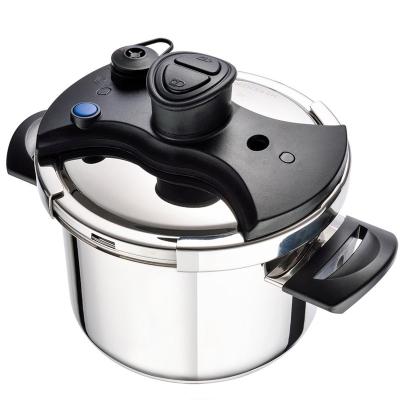 China Sustainable Mirror Polishing Outside Stainless Steel Pressure Cooker for sale