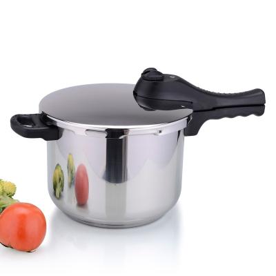 China Sustainable popular pressure cooker with safety valve for sale