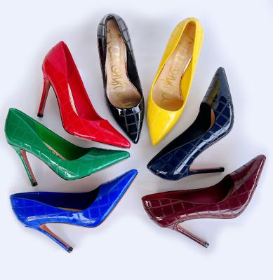 China 2022 New Design Breathable High Heels Women Shoes Fashion Stiletto Pump for sale