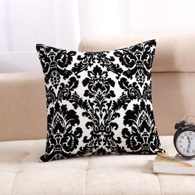 China Good quality factory price washable jacquard hotel square hot sale embroidered decorative pillows for sale