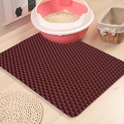 China Waterproof Dropshipping Premium Cat Litter Multipurpose Mat Custom Standard Cat Litter Mat Pet Litter Mat Trapper for sale