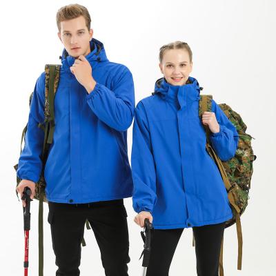 China Unisex Breathable Waterproof Windproof Thermal Three In One Strong Outer Jackets for sale