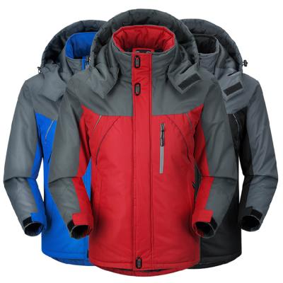 China 2021 Men's Outdoor Jacket Thick Breathable Autumn Fashion Pockets Waterproof Jacket Coat for sale