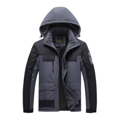 China 2021 Men Winter Outdoor Jacket Coat Breathable Warm Men Outwear Casual Hooded Waterproof Outdoor Jacket for sale