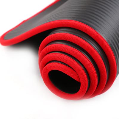 China 2021 New Fashion 80cm Non-slip Tape Yoga Mat Yoga Exercise Eco-Friendly Width 10mm Thickness for sale