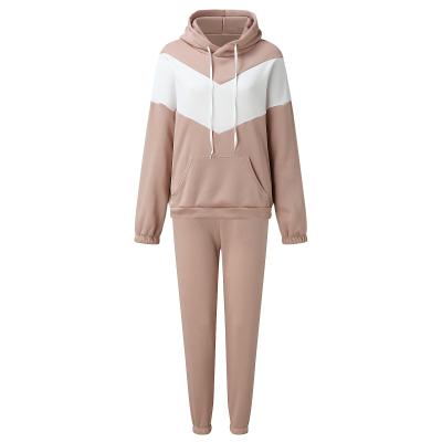 China Autumn Winter Spring Warm Fleece Breathable Tracksuit Women Hoodies Training Female Casual Tracksuit for sale