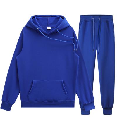 China Breathable Custom Logo Pullover 2 Piece Set Unisex Tracksuit Sweatsuit Teams Hoodies Tracksuits Tracksuits for sale