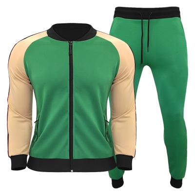 China 2021 Men's Sportswear Sets Men's Casual Tracksuit 2pc Sweatsuit Breathable Joggers Suits Set for sale