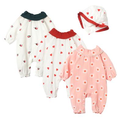 China New Style 2020 Cotton Custom New Baby Summer Overalls 100% Newborn Baby Wears Rompers Overalls Baby Rompers for sale