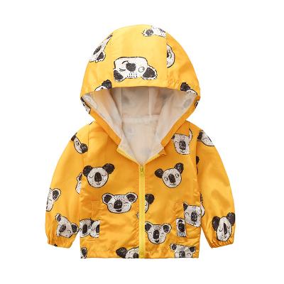 China 2021 Cute baby jacket baby clothes winter hoodie absorbent pink newborn anti-shrink sweat printing girls for sale