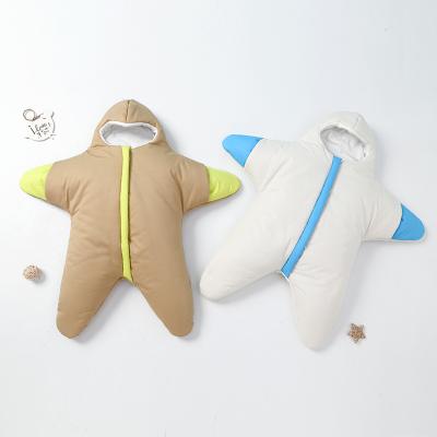 China Star Shape Winter Breathable Baby Wrap Baby Thick Warm Thick Baby Sleeping Bag for sale