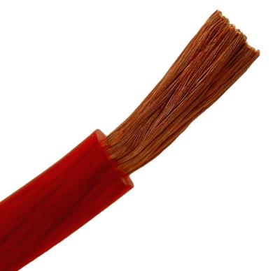 China A.W.G. 4 Build 100 Feet Red Coil 100% OFC Copper Audio Cables Power Cable Car for sale