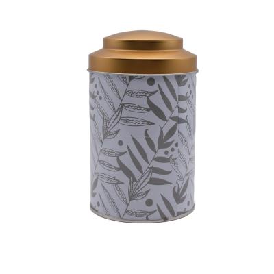 China Wholesale custom tea tin box tea canister tea tin factory printing tin packaging box for sale