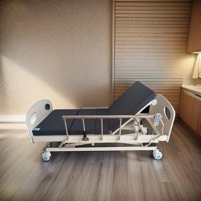 China Aluminum Alloy Frame Nursing Home Beds 200*90cm Unfolded Medical Electric Bed for sale