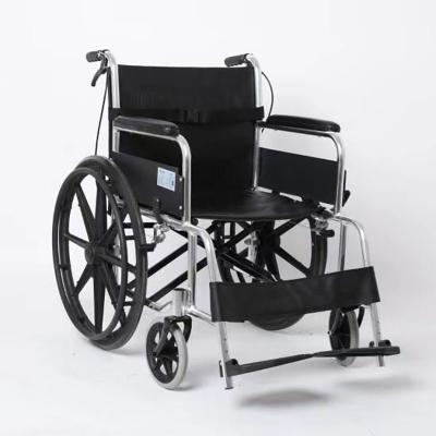 China Moderate Hardness Portable Folding Wheelchair Aluminium Alloy User Friendly Design for sale