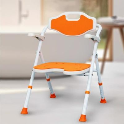 China Household Bathroom Chair For Seniors YFH-XZY004 Aluminum Alloy Padded Shower Chair for sale