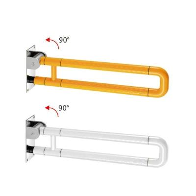 China ABS Nylon Banheiro Retrovisores de Mão Dobrado 60*3.5*13.5cm Toilet Bars Para Idosos à venda