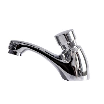 China Thermostatic Brass Magnetic Self Closing Time Delay Time Delay Faucet Chrome Cartridge Basin Faucet Push Button Faucets for sale