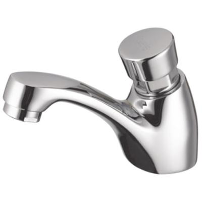 China Basin Thermostatic Single Self-Closing Time Delay Faucet Hand Mount Deck Faucets Synchronized Water Faucet for sale