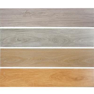 China Modern high quality and good price looking floor bathroom tiles green color wood grain ceramic tile for sale