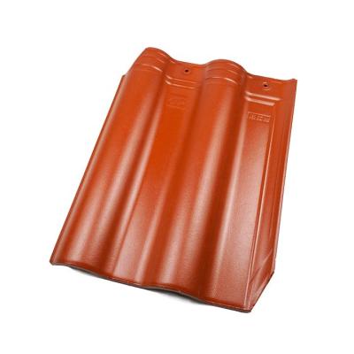 China Modern Professional Customized Interlocking Chinese Roof Bent Tiles For Villa for sale