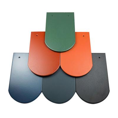 China Cheap And High Quality Modern Glazed Roofing Price Fish Scale Ceramic Tiles for sale