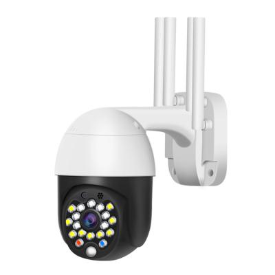 China From PAN-TILT Shenzhen New 18 Leds/29 LEDs Factory Outdoor Rotating Security 1080P Surveillance PTZ Mini IP Dome Camera for sale