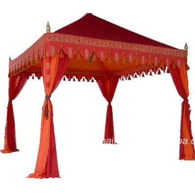 China Tube Type Tent Stake 3x3m Pagoda Tent Wedding Tent Indian Exotic Tent for sale