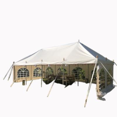 China Tube type tent stake 4x8m PVC pole tent and wedding tent and marquee and partytent for sale