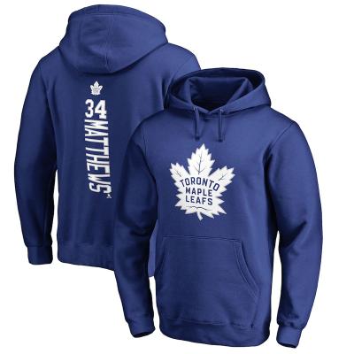 China Custom Ice Hockey Hoodies Sport Wear Men's Hoodies Wear Toronto Maple Leaf Tank Top Ice Hockey Hoodie Ice Hockey Tank Top for sale