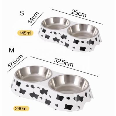 China Factory Sustainable Sales Raised Dog Bowls For Food Grade Medium Large Stainless Steel Dog Water Bowl for sale