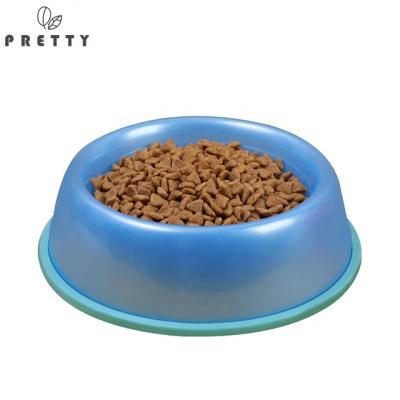 China Pretty Sustainable 500ml Water Bowl For Cats And Dogs Food Dish Feeder Bowl Pet Plastic Drink Water Feeding Dish for sale