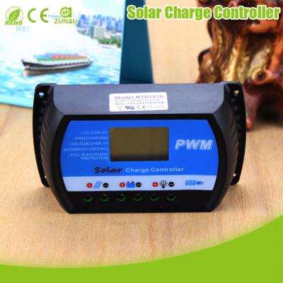 China HANFONG 12V/24V LCD display 30A PWM charge controller solar panel charge controller for sale