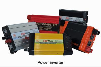 China Red car power inverter,Black and red color 500w Car power inverter for sale