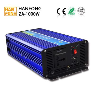 China off grid solar power 1000w inverters 110v 120v 220v 50hz or 60hz converter  hanfong factory Pure sine wave inverters for sale