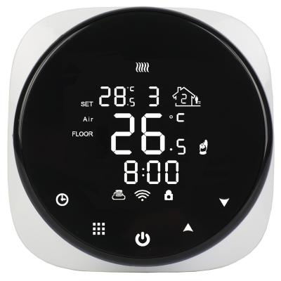 China Modern Smart Home Temperature Controller WIFI Digital Programmable Thermostat for Floor Heating for sale