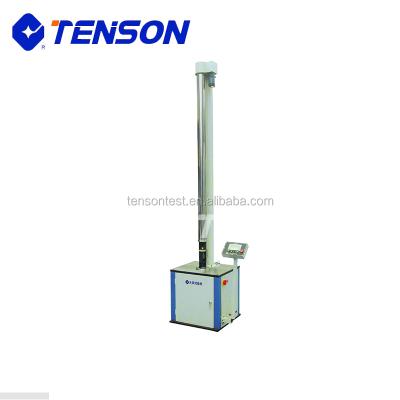 China Plastic Drop Tester Profile Drop Impact Testing Machine 15J Impact Strength for sale