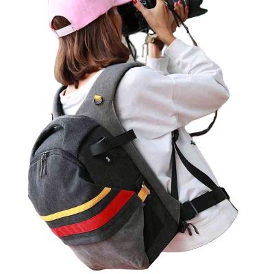 China Fashionable Backpack The Rpet Camera Backpack Black Color High Quality Dslr Backpack Camera Bag for sale