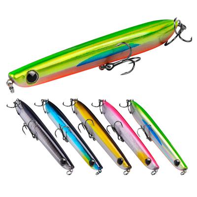 China Artificial Minnow Jerkbait 13cm 16g 5 Colors Snap Fishing Hard Lure for sale