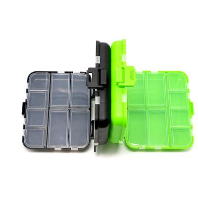 China Hot Sales 12.5/9/3.5cm Storage Fishing Lure Lightweight Portable Hard Plastic Hook Bait Multifunctional Fishing Tackle Boxes For Fishing for sale