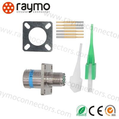 Κίνα Amphenol MIL-DTL-38999 Series III Connector D38999/26WB05SN Female Plug Cable 5 pin military circular connectors προς πώληση