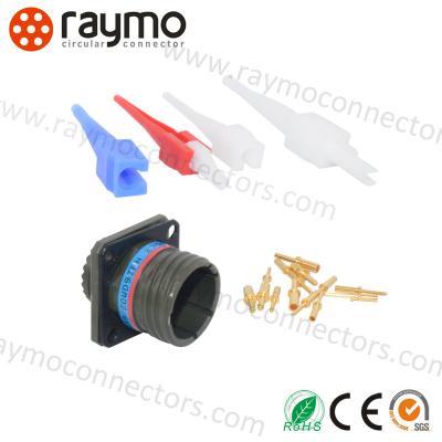 China Amfenol D38999 38999 MIL-DTL MIL Especificación Conector circular KJA0T17F8PN Conectores circulares Tipo de recorte en venta