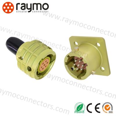 Cina ОНЦ-БС-1(2) Serie connettore Conchiglia dimensione 10 4 pin presa femminile con attacco di coda (facoltativo) -ОНЦ-БС-1-4/10-P12-1-B in vendita