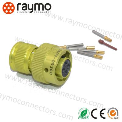 China ZH23 Mil Spec Connector Equivalent to Russian CH23 with Gold/Silver Plating and Copper Alloy Contact Material for sale