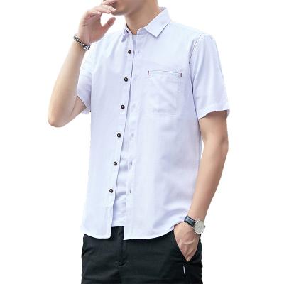 China Wholesale Customized Anti-pilling Comfortable Plain Mens Good Quality Breathable Shirts for sale