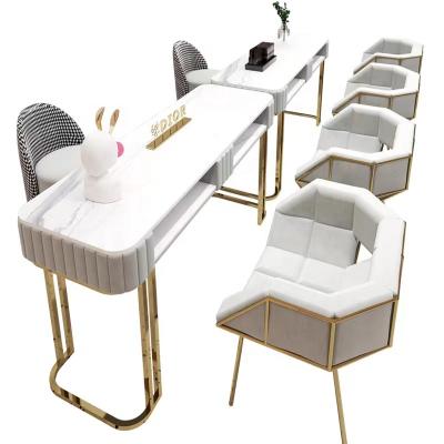 China Nail salon furniture set nail salon chair manicure tables and nail chairs in Guangzhou for sale