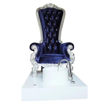 China Luxury Beauty Salon Princess Pedicure Chair Throne Pedicure Spa Chair For Nail Beauty Salon for sale