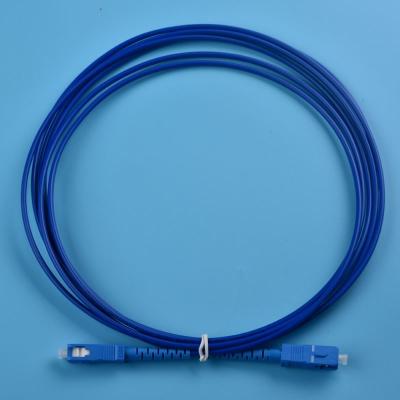 China Fiber Optic Patch Cord Connector Armored Fiber Optic Patch Cord SC-SC Cable for sale