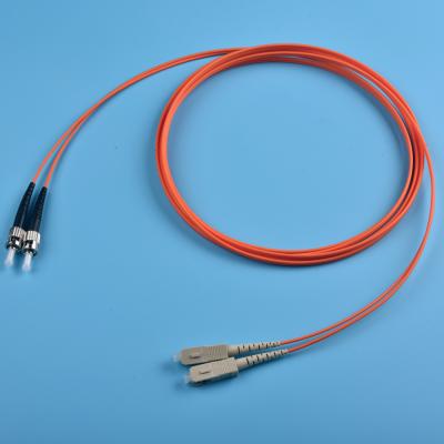 China Outdoor Fiber Patch Cord LC Outdoor Multimode St-St 62.5 MM Multimode SC-ST-MM Jumper SC-ST-MM for sale