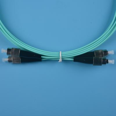 China Fiber patch cord om3 os1/os2/os3 mm simplex 3.0 fc/pc fc UPC fabrication FC-FC-OM3-DX for sale